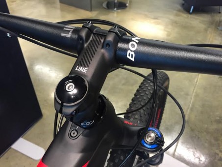 Trek's new "knock block" keeping things stable up front